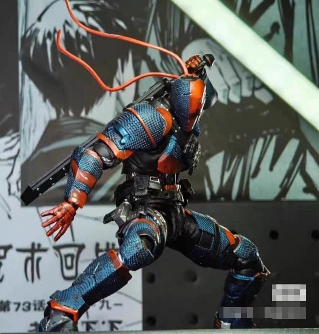 IN STOCK LPZZ DC 1/12 Batman Arkham Knight Deathstroke 6&Prime; Male Action Figure New