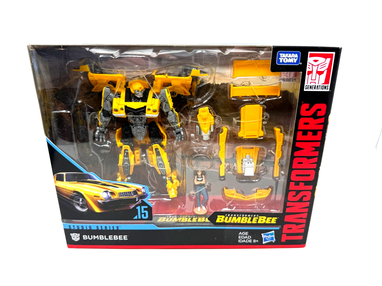Transformers Hasbro Studio Series 15 Bumblebee & Charlie NEW SEALED