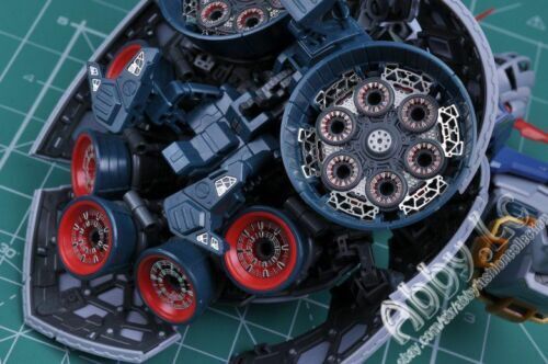 for RG 1/144 Zeong Last Shoot Effect AW9 Metal Detail Etch Part Sheet+Decal S025