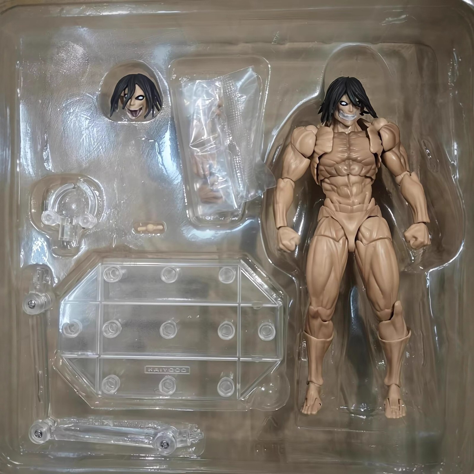 Anime Attack on Titan Armored Titan & Eren Yeager & Annie Leonhart Action Figure