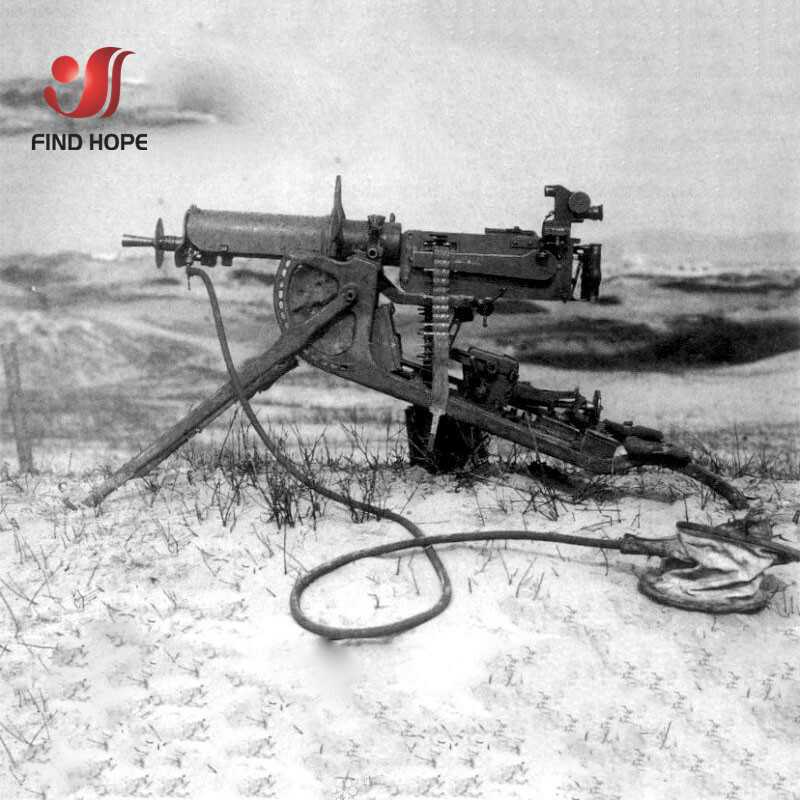 1/6 Scale Maxim MG08 Machine Gun Assemble Model Weapon Toy For 12&Prime;Action Figure