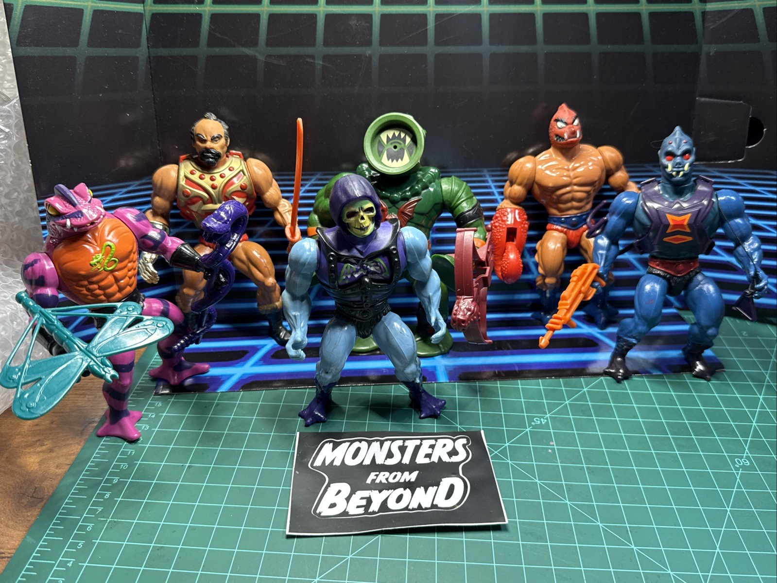 MOTU 1980&rsquo;S Masters of the Universe Lot of 6 Figures Some Complete