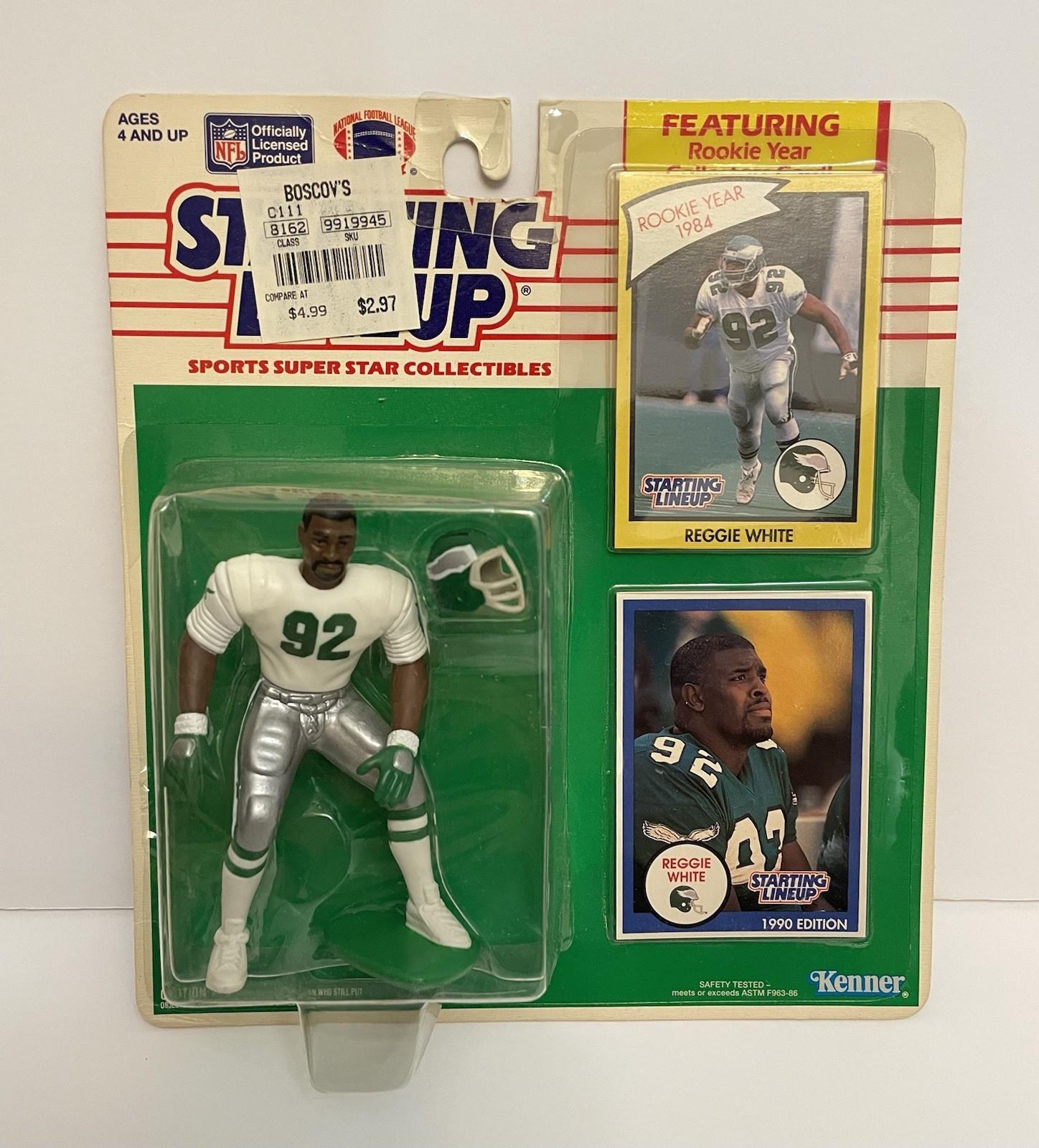 1990 Philadelphia Eagles Team Set Starting Lineup LOT Reggie White Cris Carter +