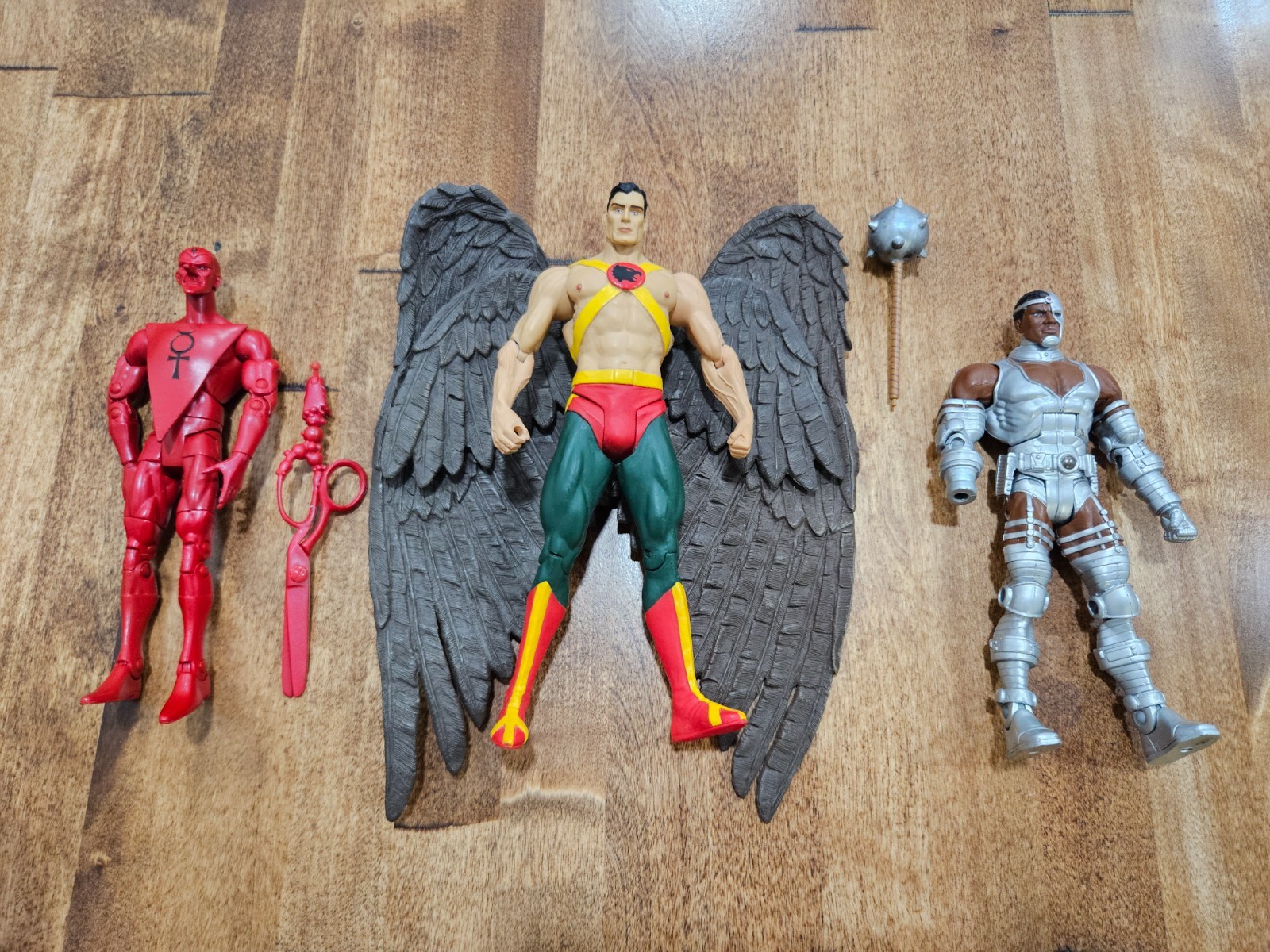 DC Universe & DC Direct Lot Mercury Hawkman Cyborg