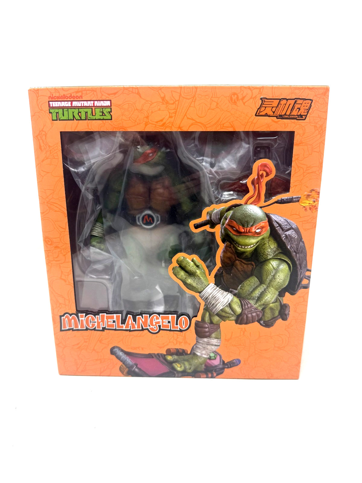 LingJiHun Mety Toyz TMNT Teenage Mutant Ninja Turtles Michelangelo NEW SEALED