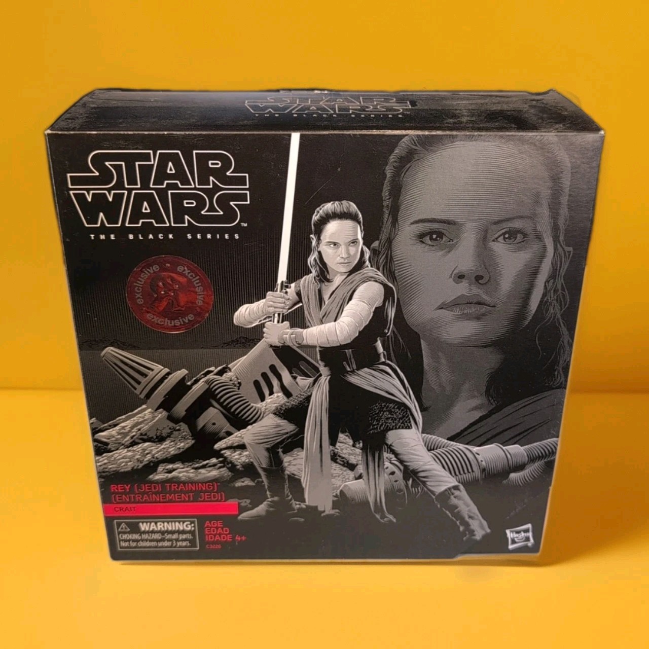 New Star Wars Black Series 6&Prime; REY JEDI TRAINING Toys R Us EXCLUSIVE