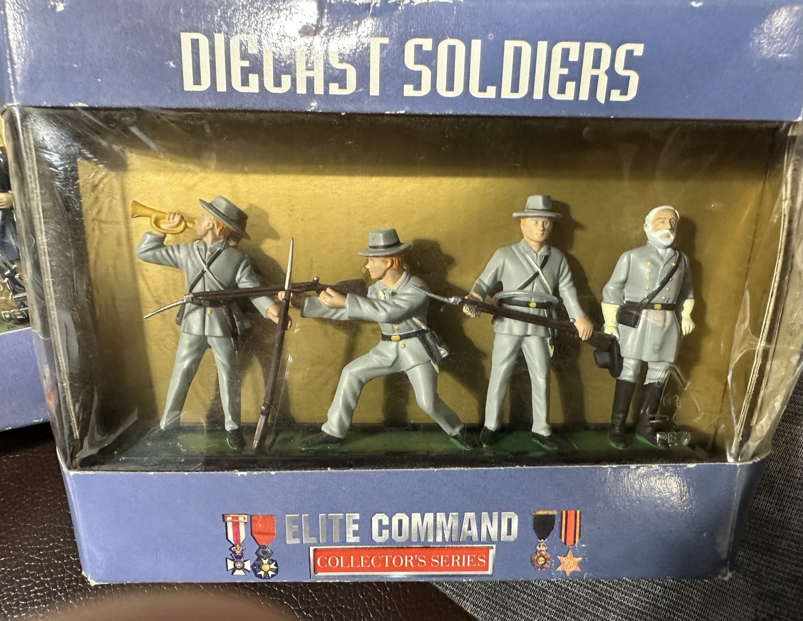 Elite Command Collectors Series General Robert E. Lee & Ulysses S Grant Diecast