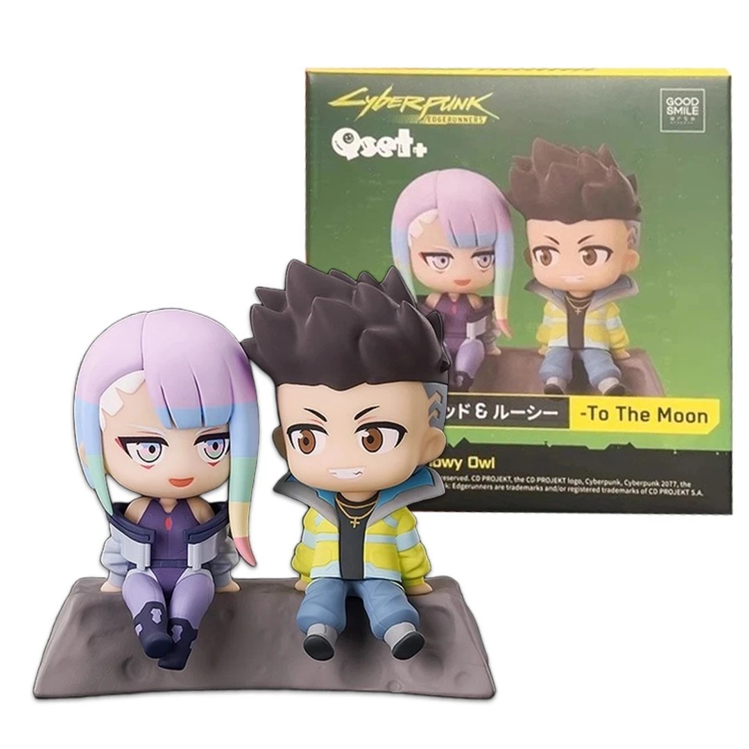 8CM Anime Cyberpunk: Edgerunners Figure David Martinez Lucy Figure Set