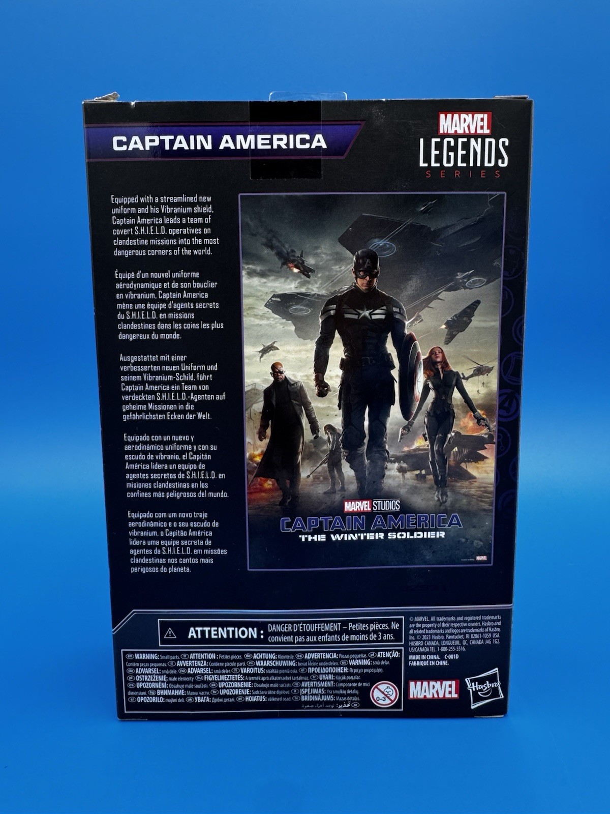 Marvel Legends Infinity Saga Captain America – Chris Evans Hasbro 6” NEW SEALED