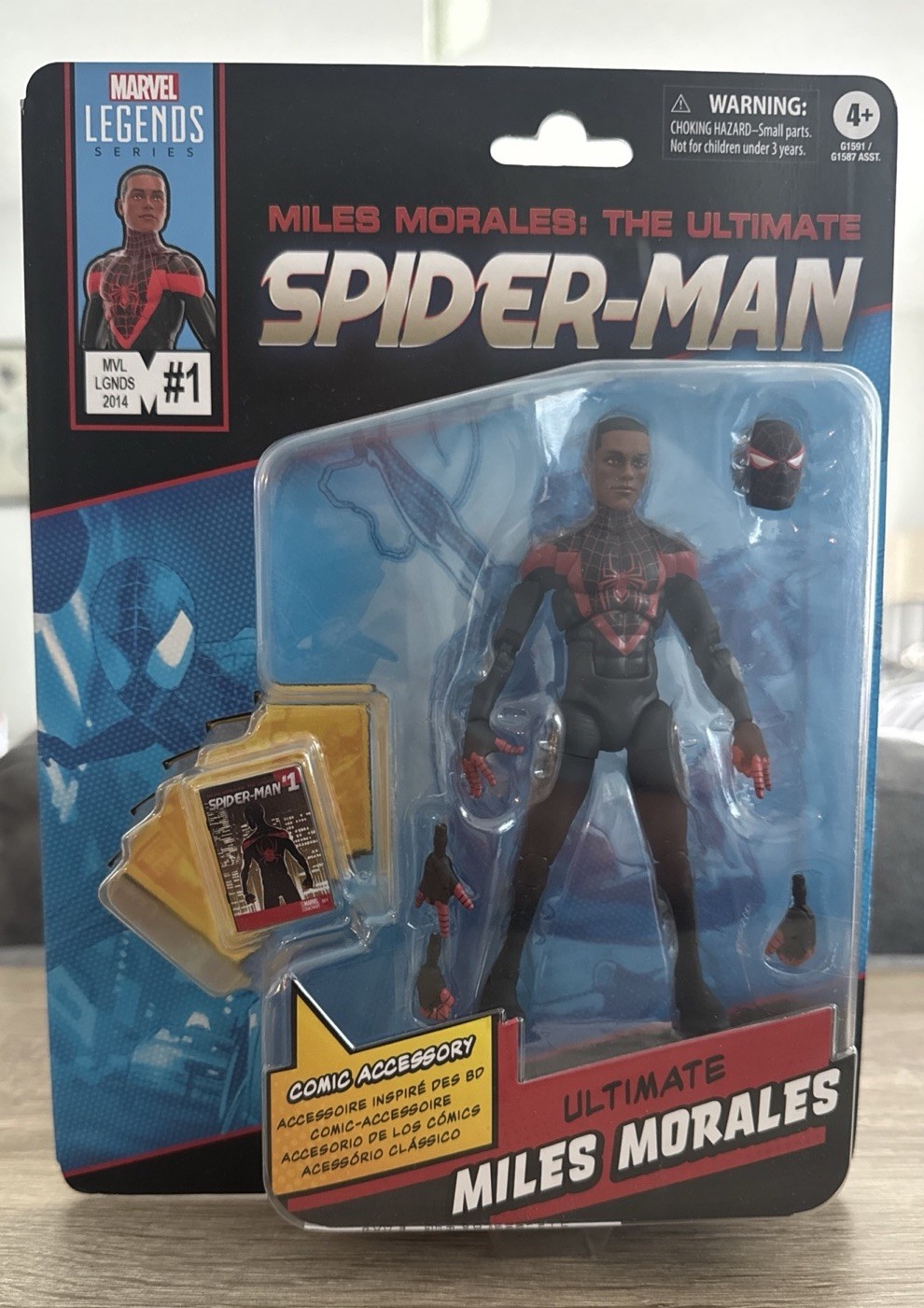 Marvel Legends Ultimate Miles Morales Comic Book Series Spider-Man 2025 New