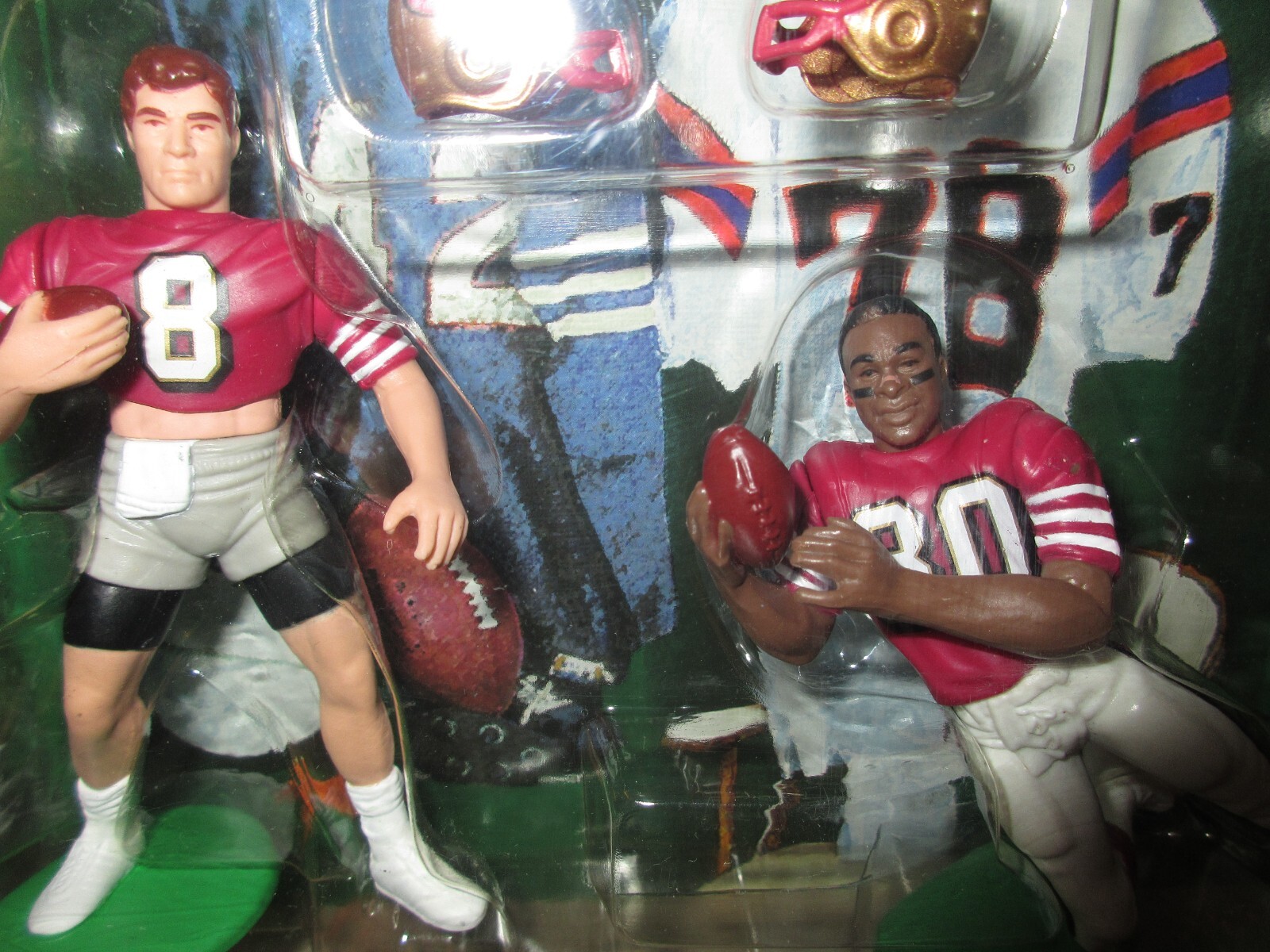 1998 Starting Lineup Classic Doubles Steve Young & Jerry Rice SLU