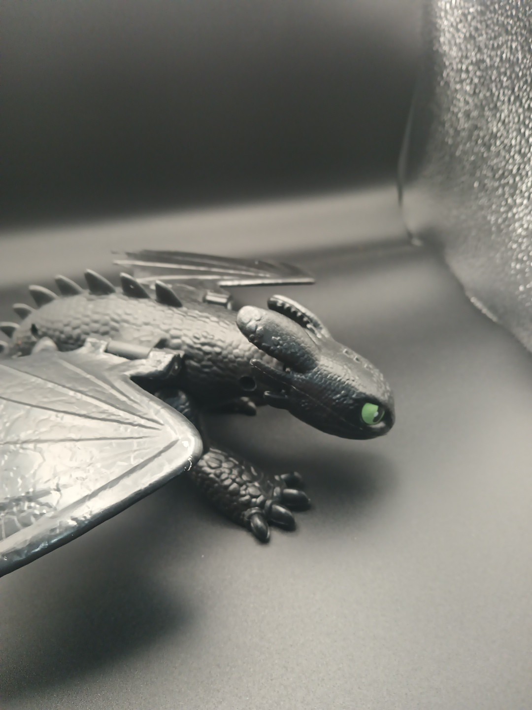 2018 How To Train Your Dragon Toothless Action Figure Dream Works 8” Long