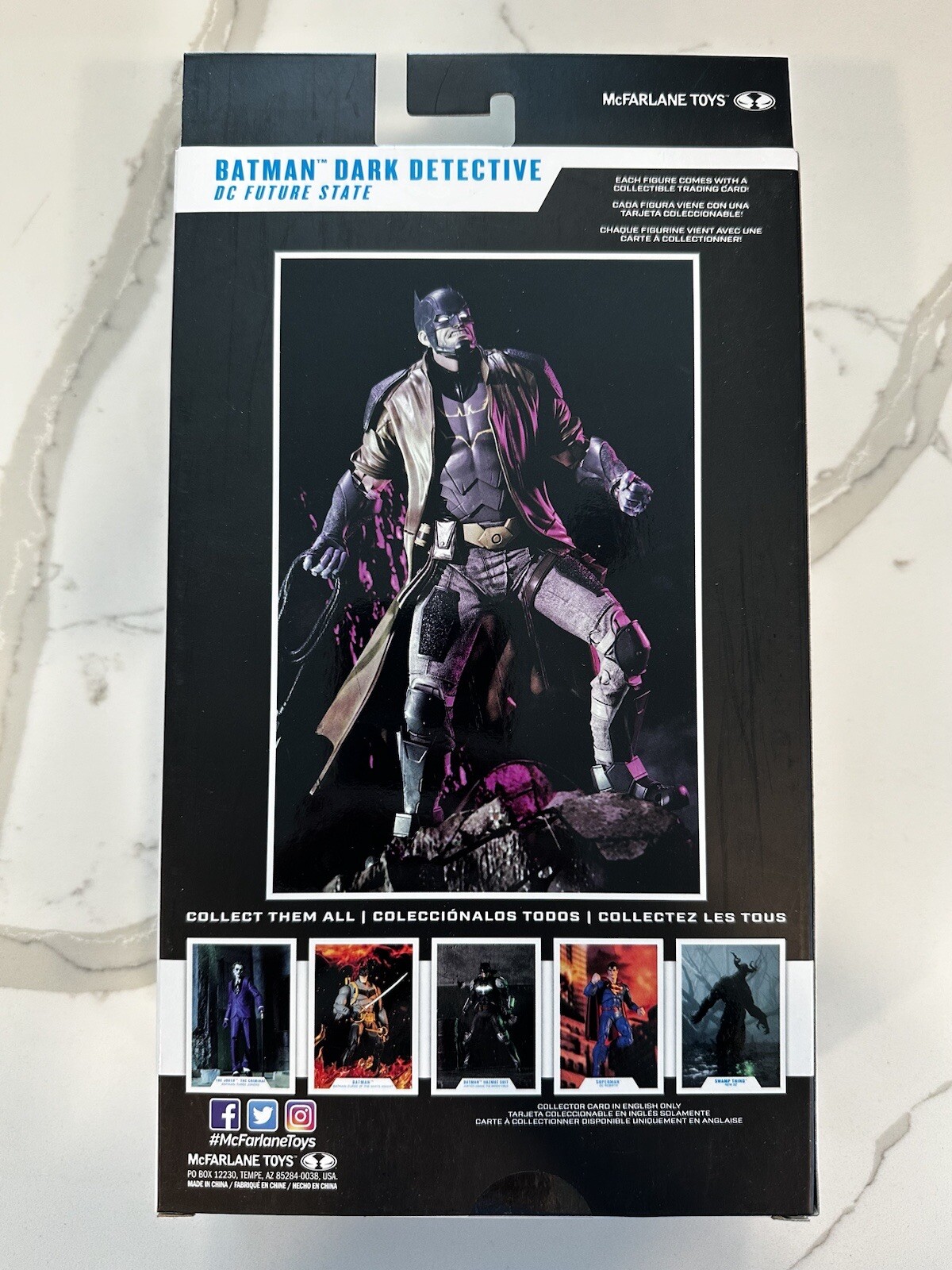 McFarlane DC Multiverse Batman Dark Detective Future State 7&Prime;, Box May Have Wear