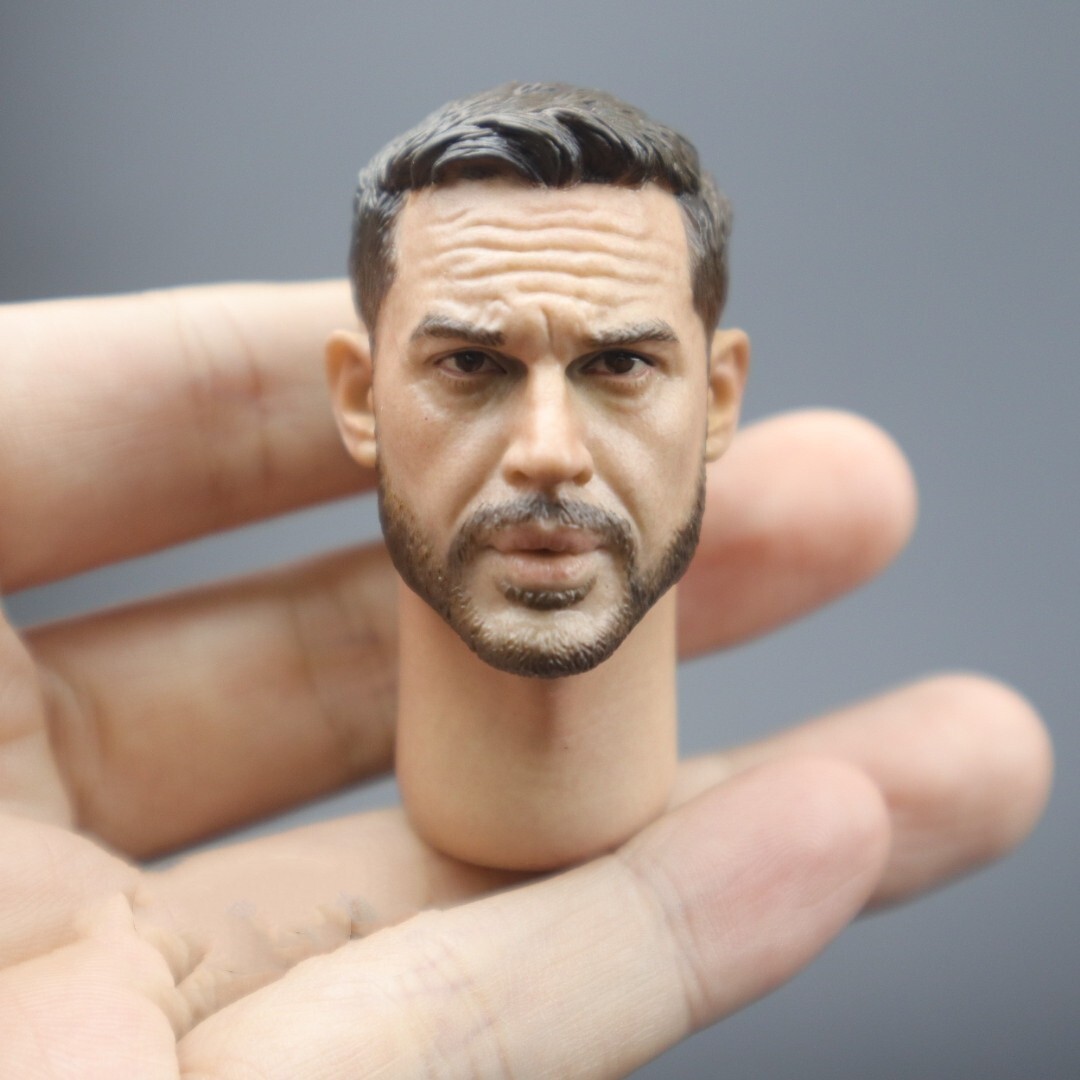 Tom Hardy Head Carved 1/6 Scale DIY 12 » Action Figure