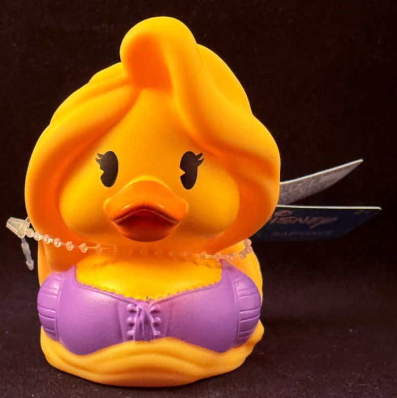 Disney – Tangled – Rapunzel – Rubber Duck – Approx 2.5&Prime; High – Duckalooz