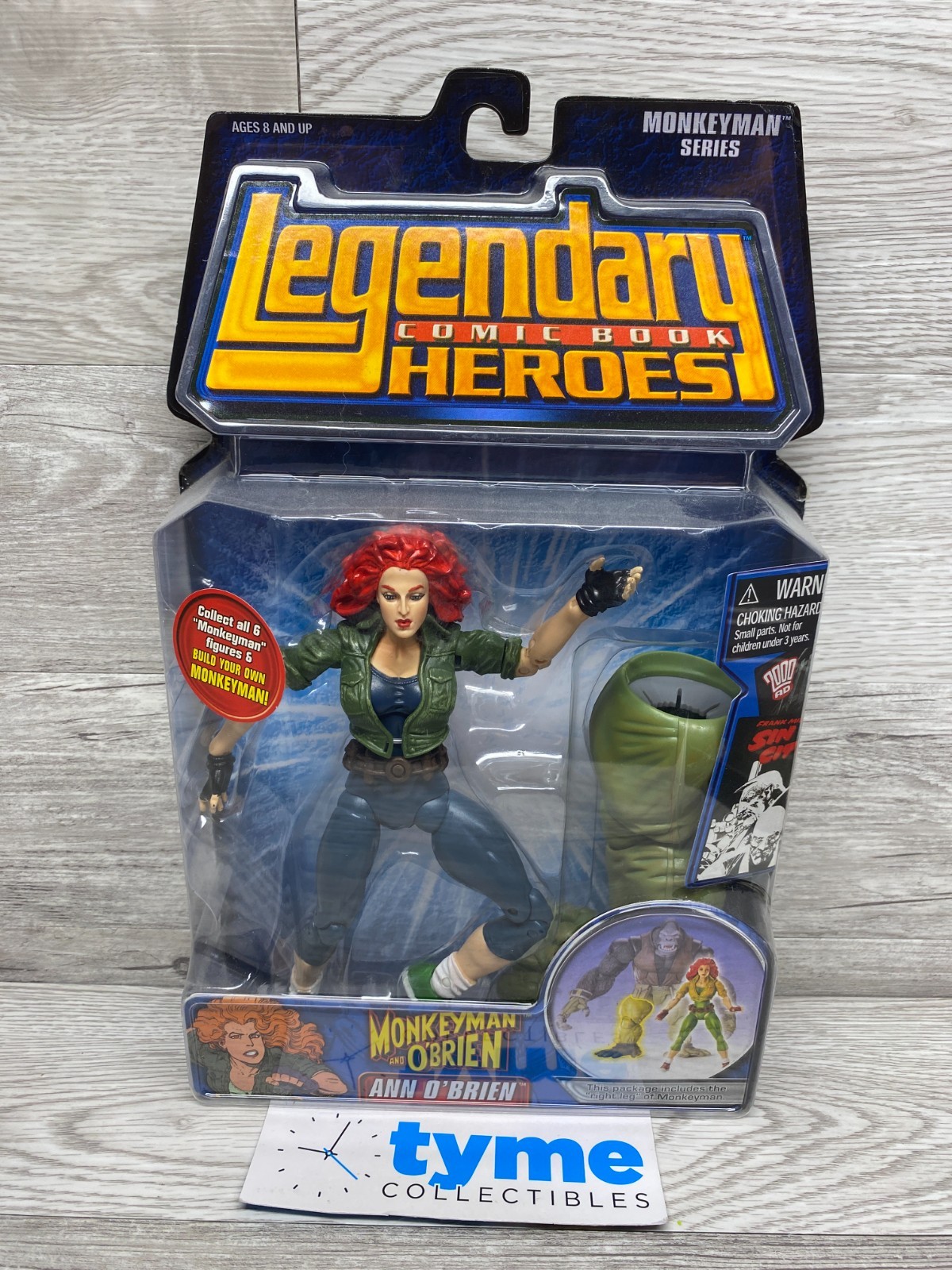 Toy Biz Legendary Comic Book Heroes Monkey Man & Ann O&rsquo;Brien Variant New (B)