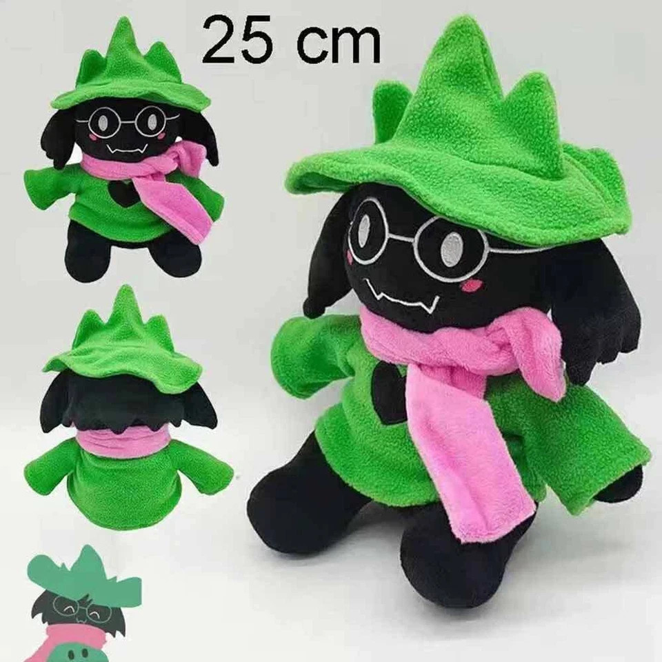 Undertale Game Deltarune Protagonist Ralsei Plush Toy Soft Stuffed Doll