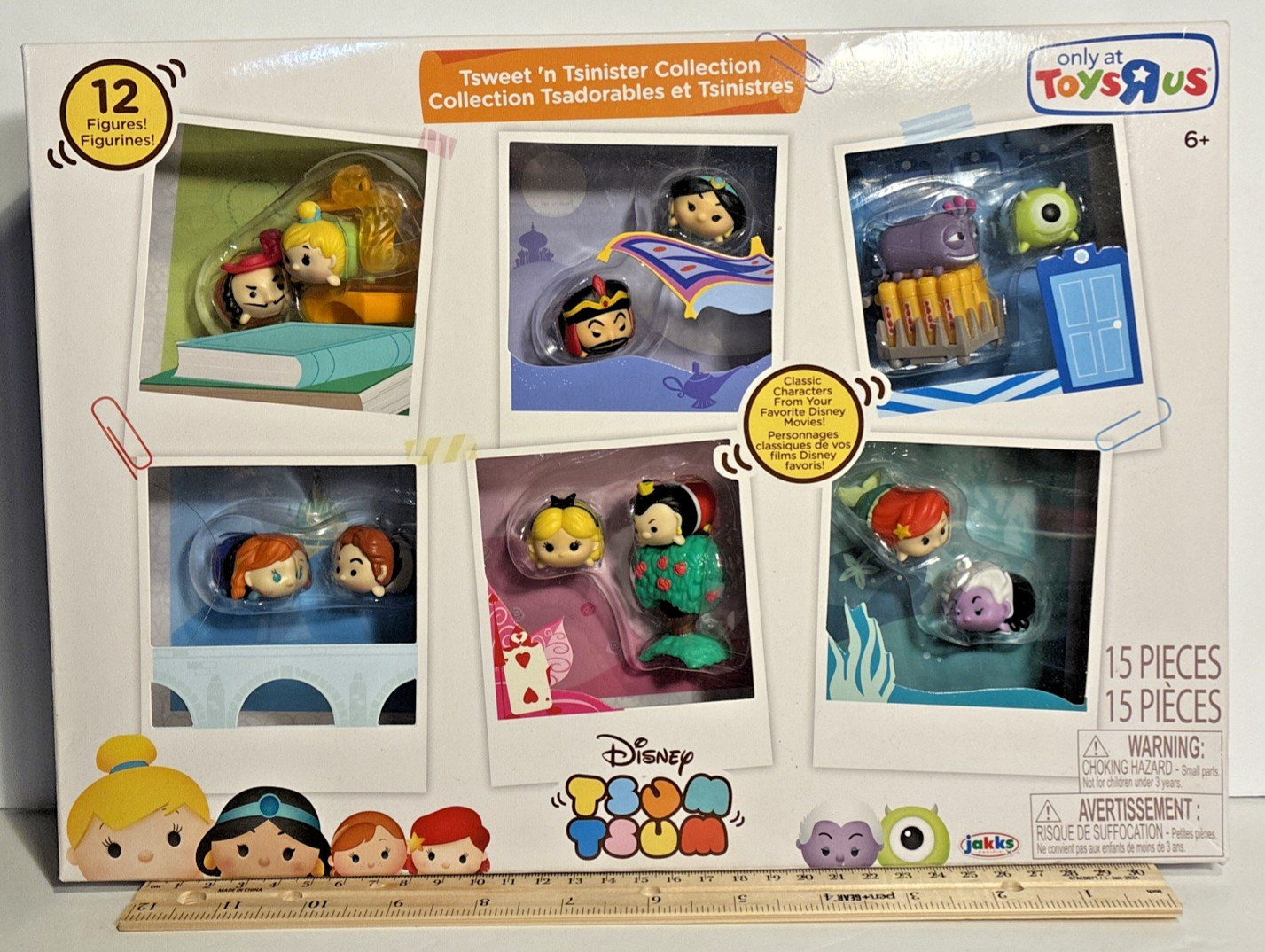 Toys R Us Exclusive Jakks Disney Tsum Tsum Tsweet &lsquo;n Tsinister Collection