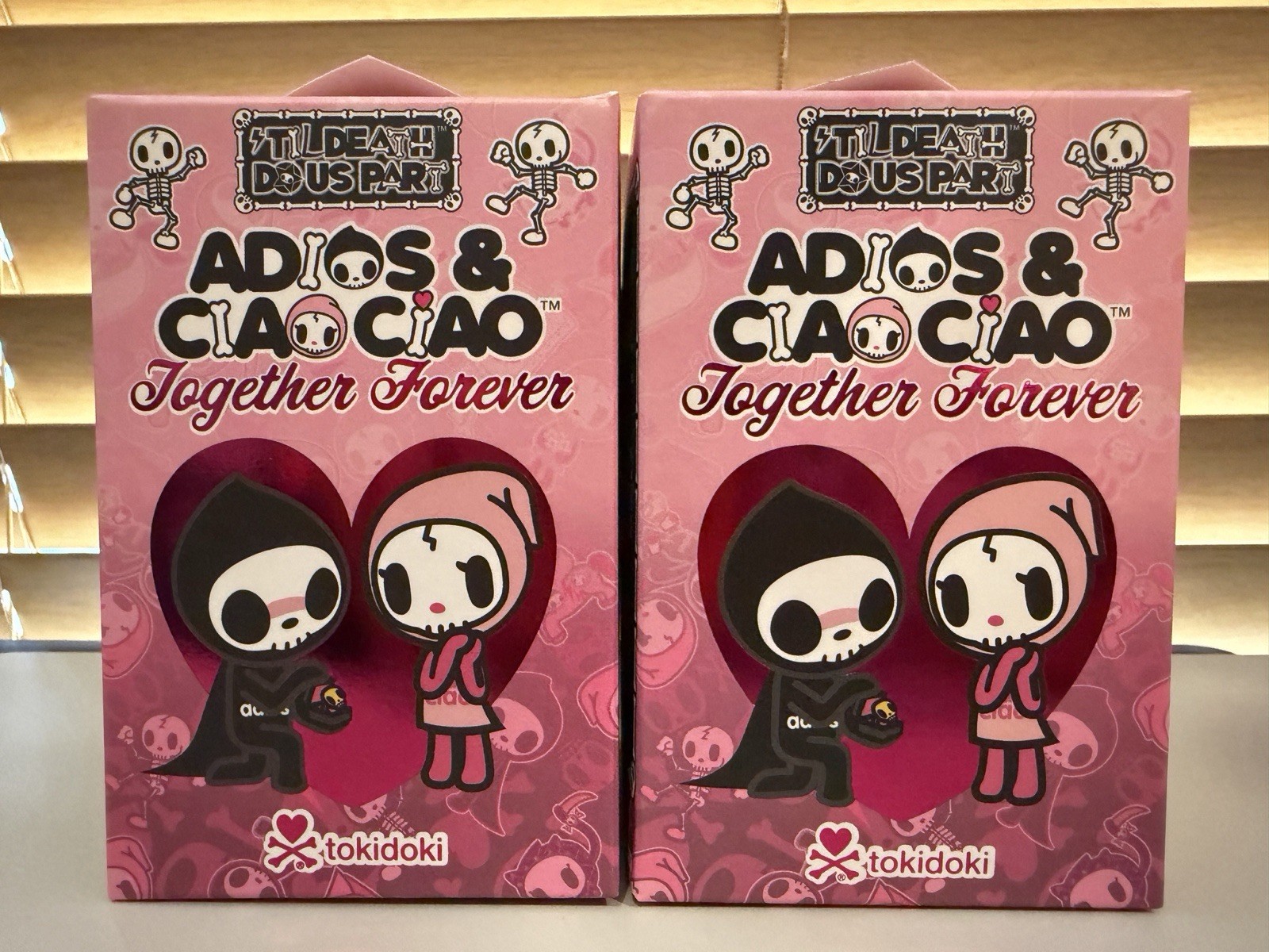 &lsquo;Til Death Do Us Part Adios & Ciao Ciao: Together Forever 2 Blind Boxes READ NIB