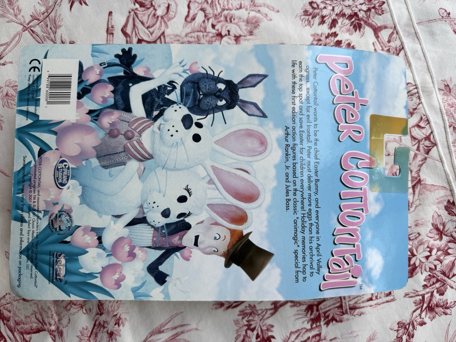 PETER COTTONTAIL IRONTAIL 2001 DIAMOND SELECT EASTER FIGURE NEW FACTORY SEALED
