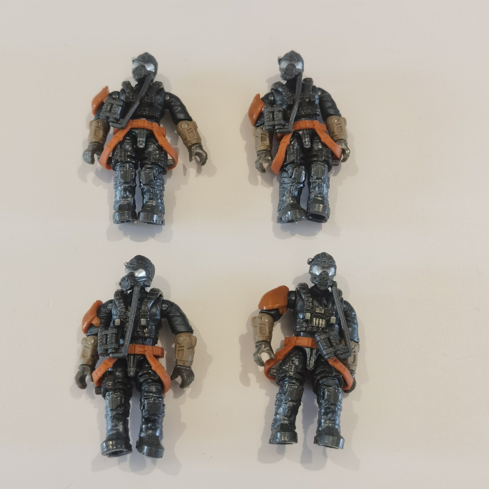 Mega Bloks Call of Duty COD 4 loose figures from FIREBREAK WEAPON CRATE GCN93