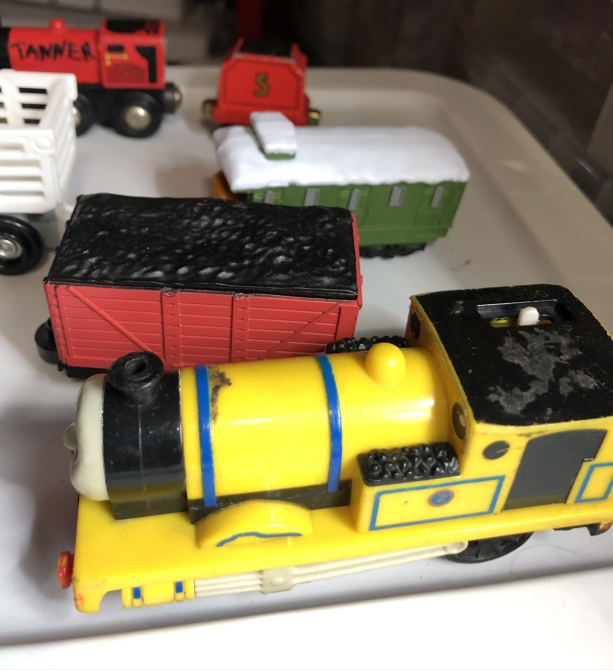Huge 22 lot of TRAINS tank engine /engines and other TRAINS DIFFERENT SIZES