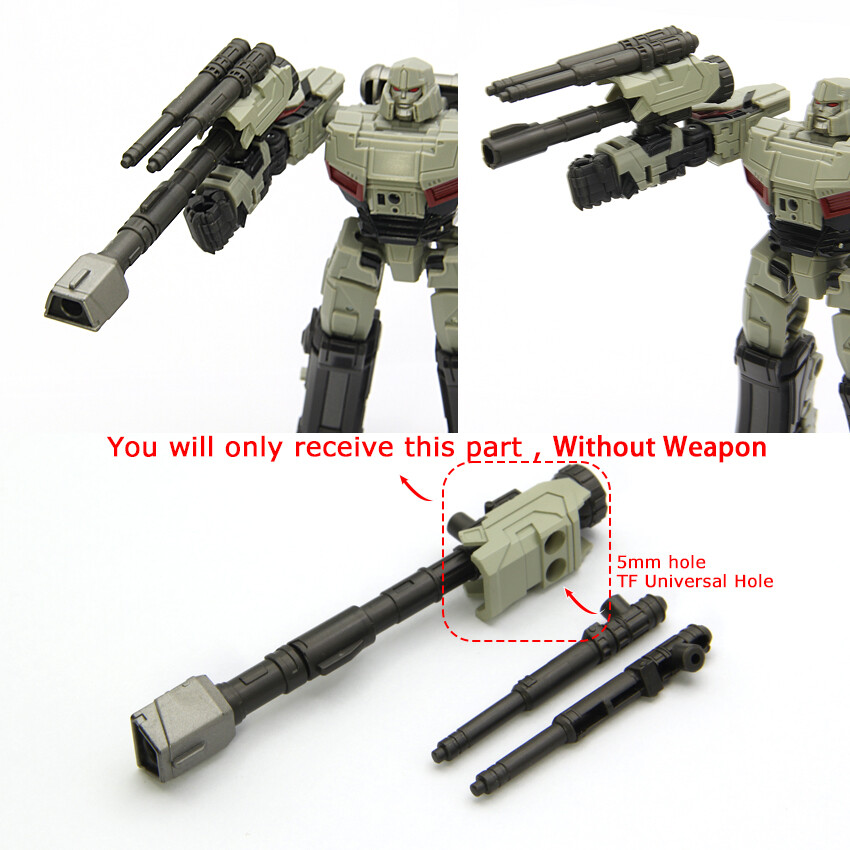Weapon Arm Cannon Upgrade Kit For TF ONE SS-114 Megatank Accessories 3D DIY kit