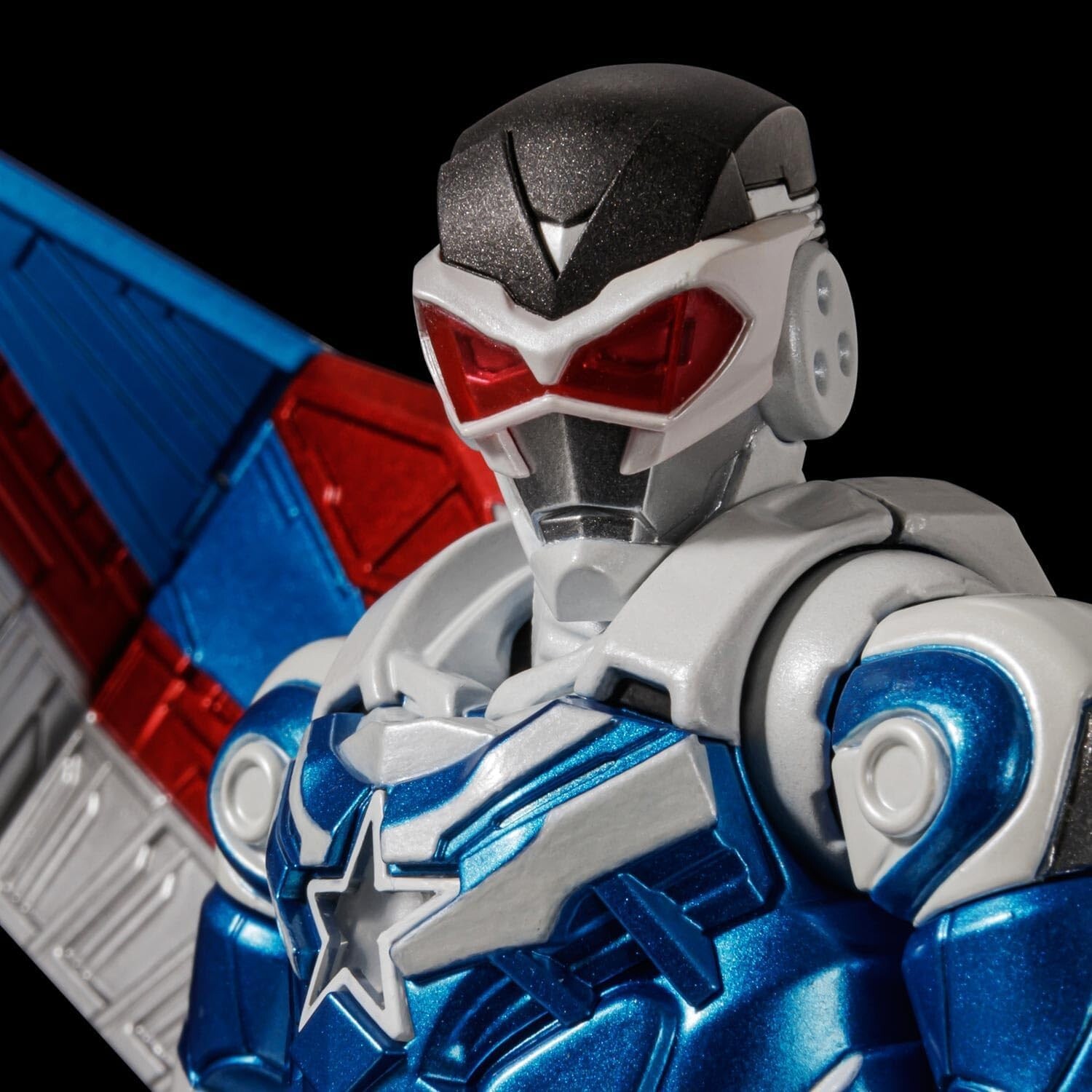 Sentinel Fighting Armor Captain America (Sam Wilson ver.) 165mm Action Figure