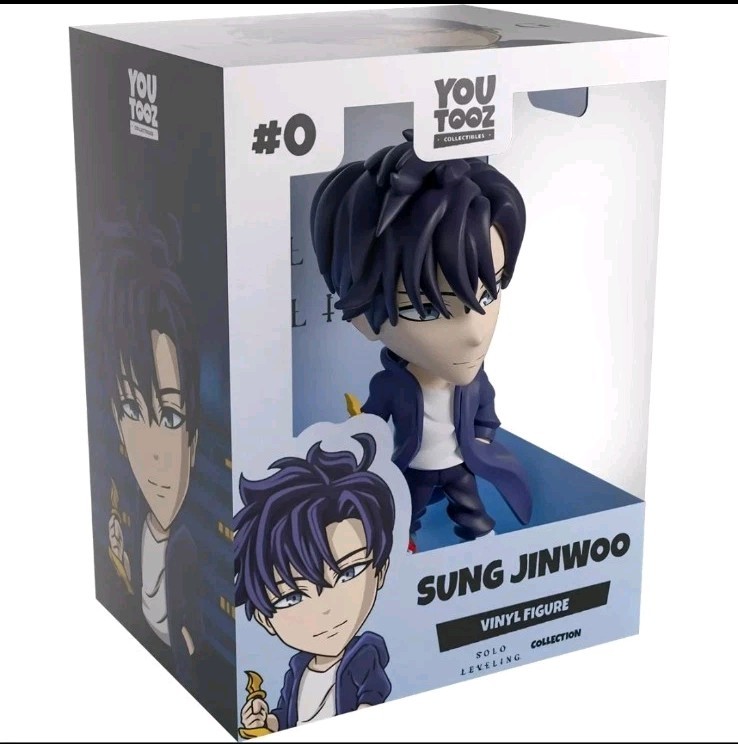 New YouTooz Solo Leveling Collection Sung Jinwoo Vinyl Figure #0 With Protector