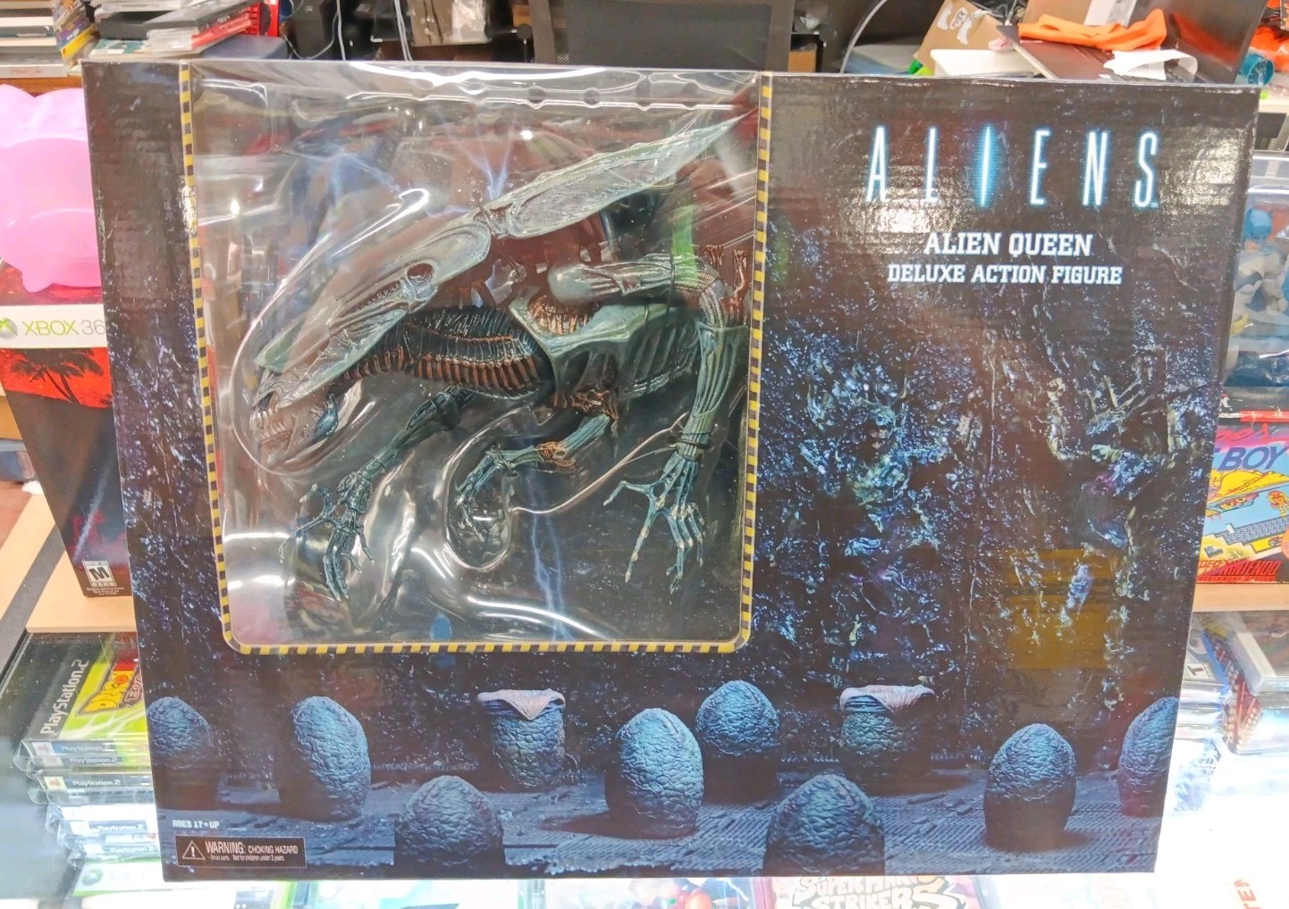 NECA Aliens: Xenomorph Queen Ultra Deluxe Action Figure New Sealed In Box.