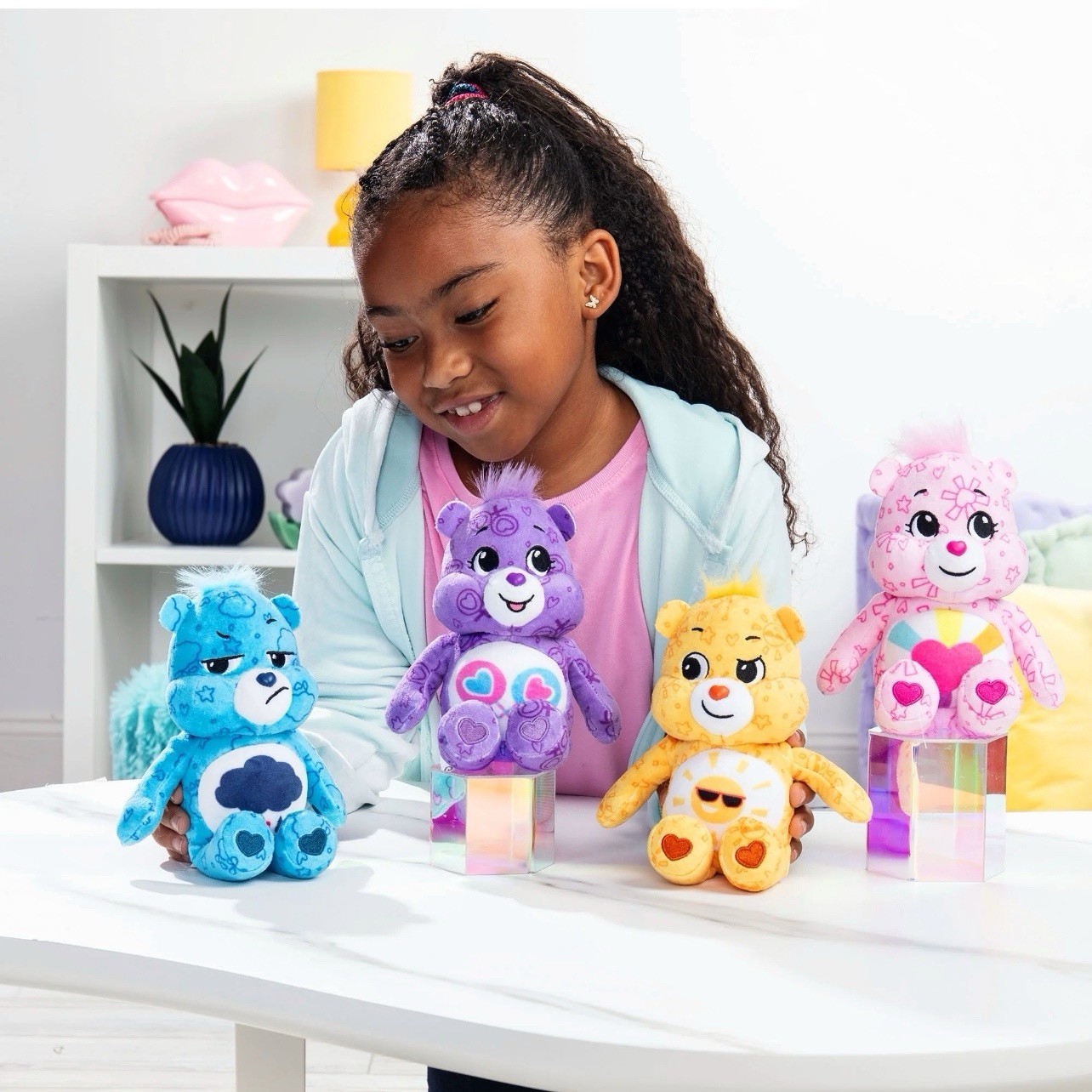 Care Bears 8 Inch Plush 4 Pack Special Edition Collector Set New
