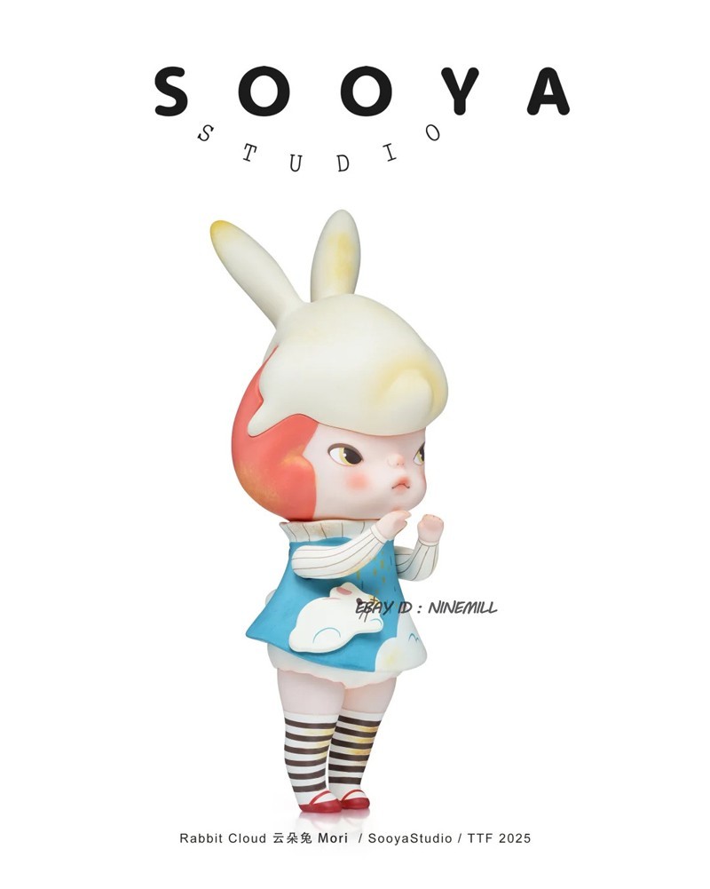 100% Genuine Sooya Studio Rabbit Cloud Mori TTF Limited Edition Model Statue