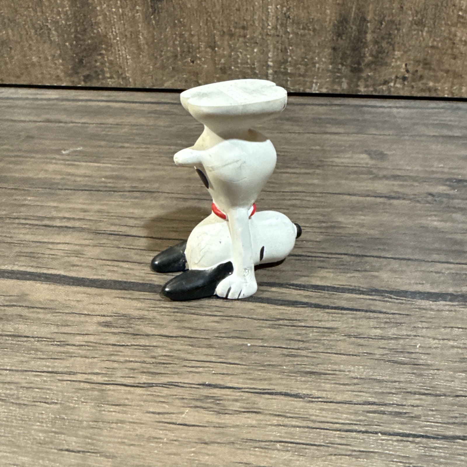 Vintage Dated 1966 Snoopy 2.75&Prime; Stackable PVC Action Figure Peanuts Gang