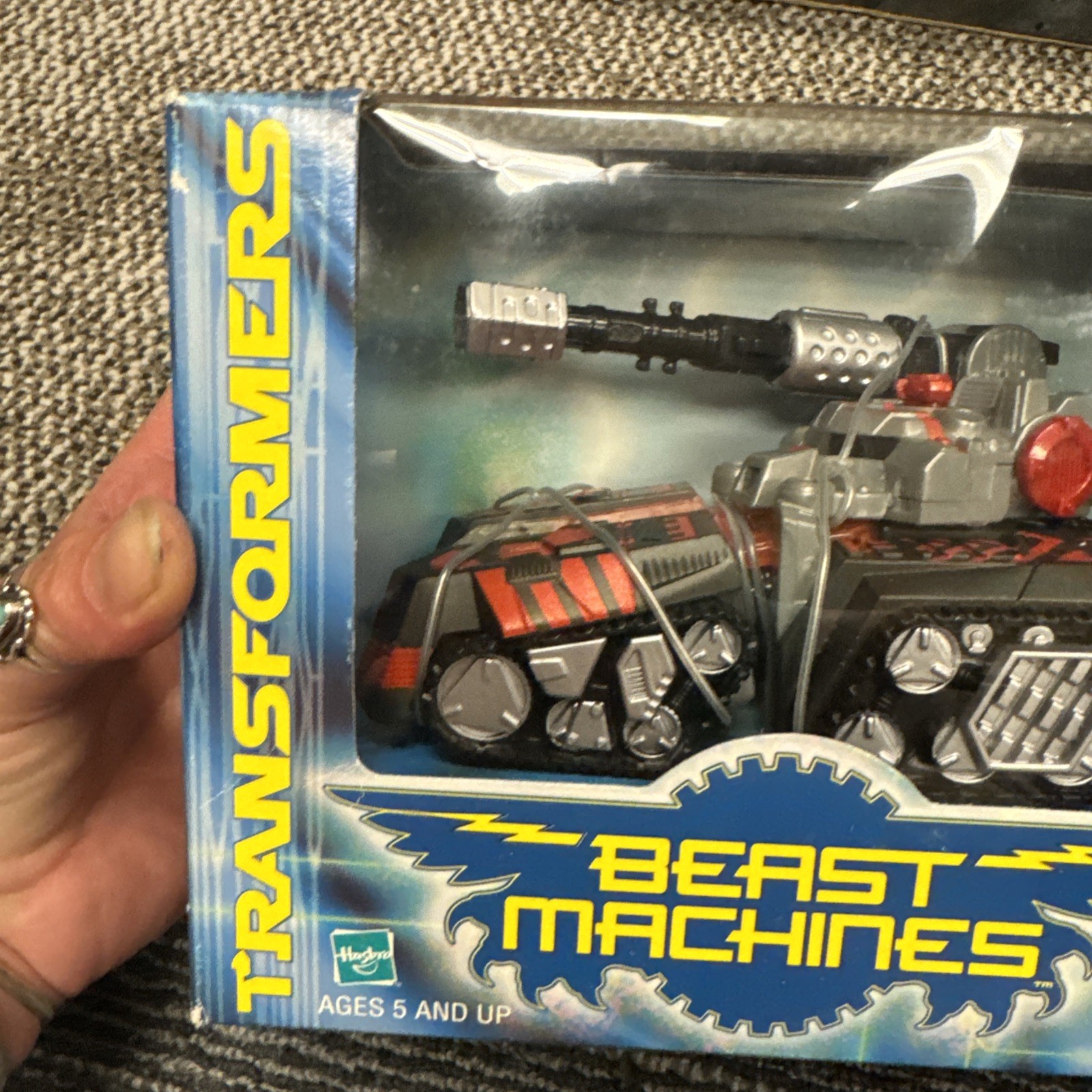 TANKOR Transformers Beast Machines MISB Hasbro Mega wars Action Figure Vehicon