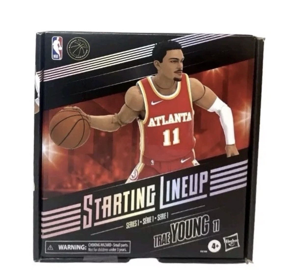 Trae Young Hawks Hasbro Starting Lineup NBA Series 1 Figure MISB USA