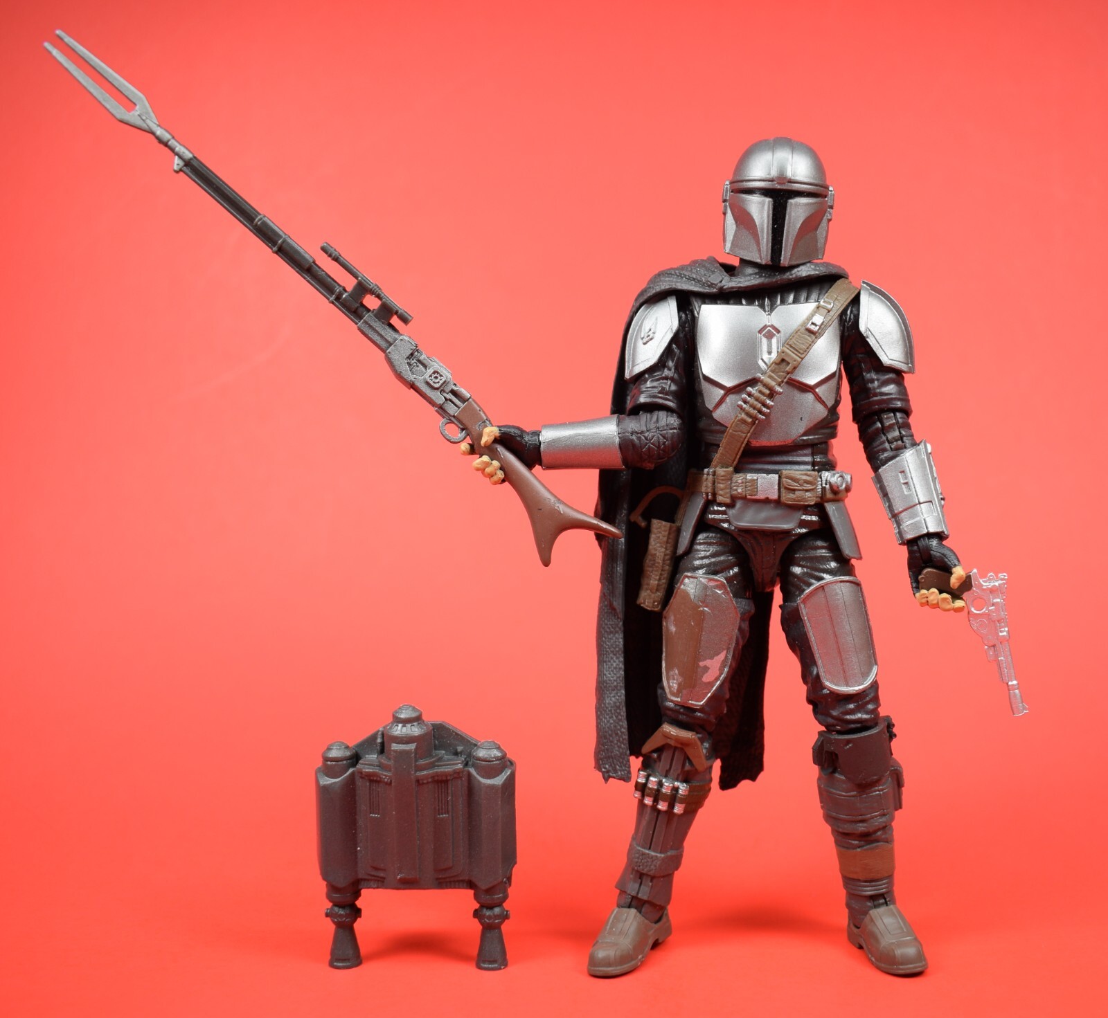 Star Wars Black Series 6&Prime; inch #01 The Mandalorian Beskar Armor As Shown LR20