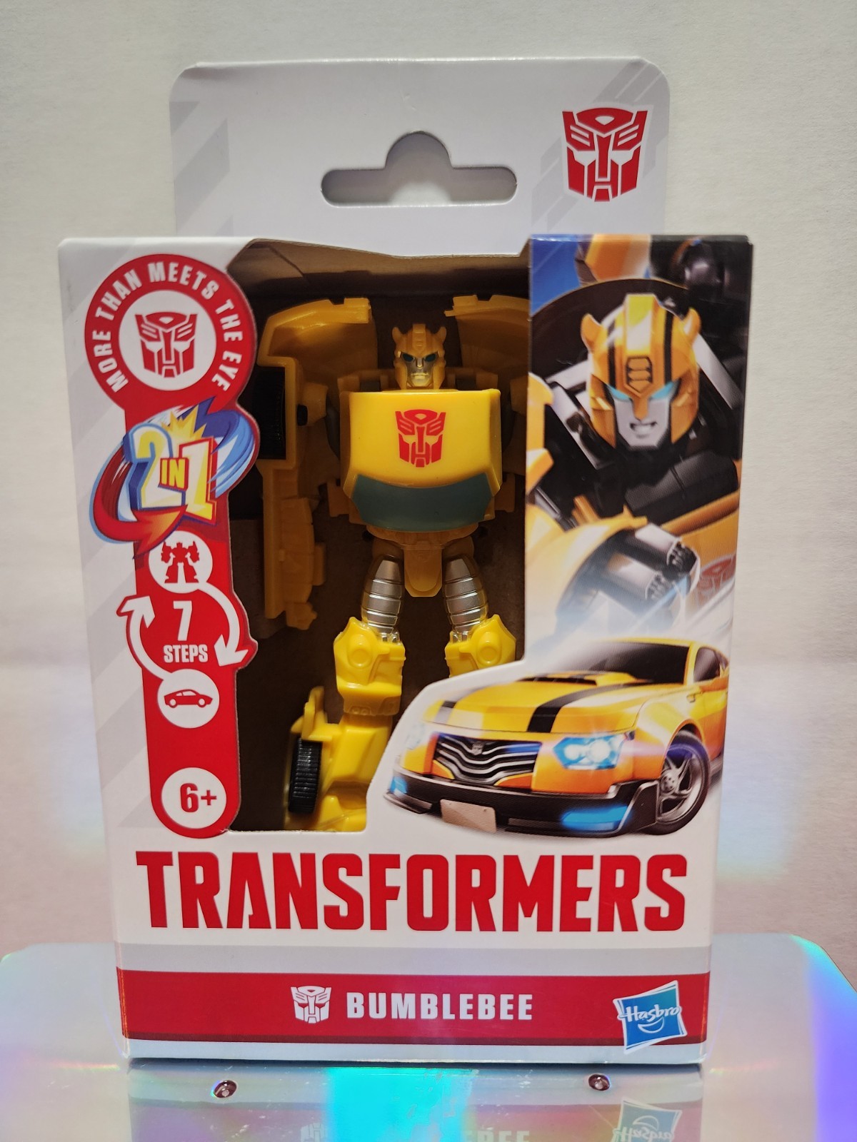 Transformers BUMBLEBEE Figure 2 in 1 MORE THAN MEETSTHE EYE SERIES-Hasbro New
