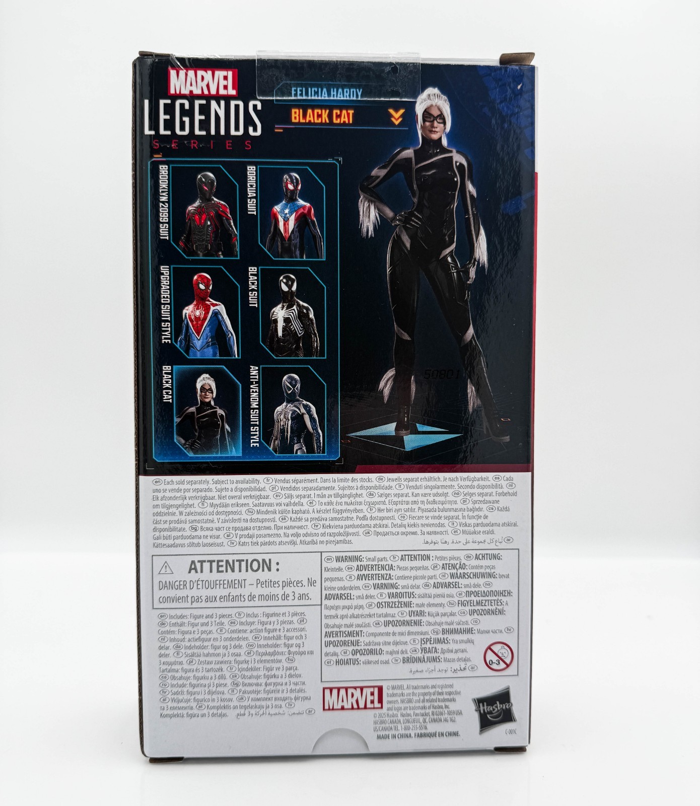 Marvel&rsquo;s Spider-Man 2 Marvel Legends Gamerverse Felicia Hardy Black Cat – New!