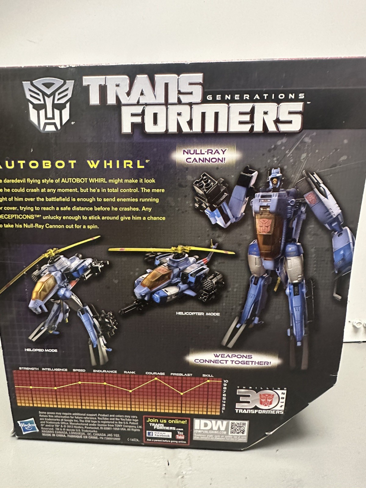 Transformers Generations (2014) Autobot Whirl 30th Anniversary thrilling 30 open