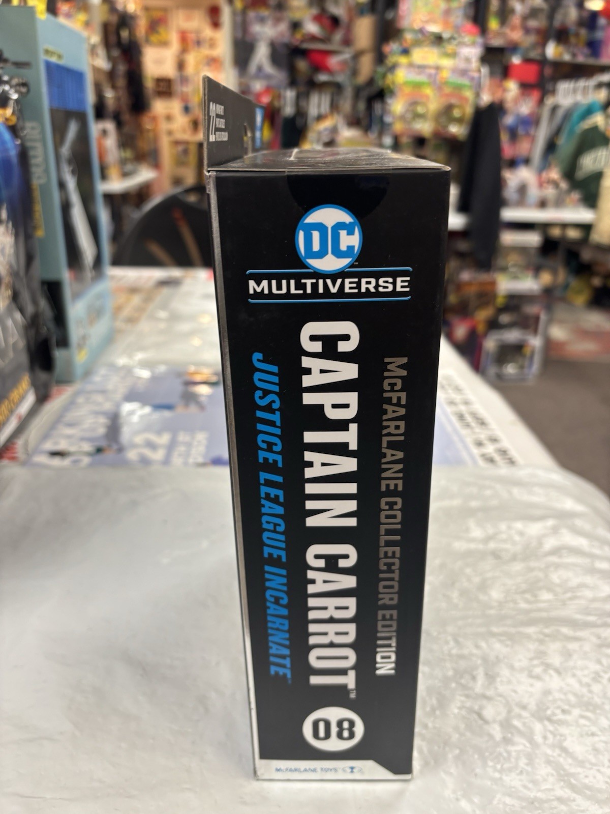 NEW McFarlane Toys DC Multiverse Captain Carrot 7&Prime; Platinum Edition Chase Figure