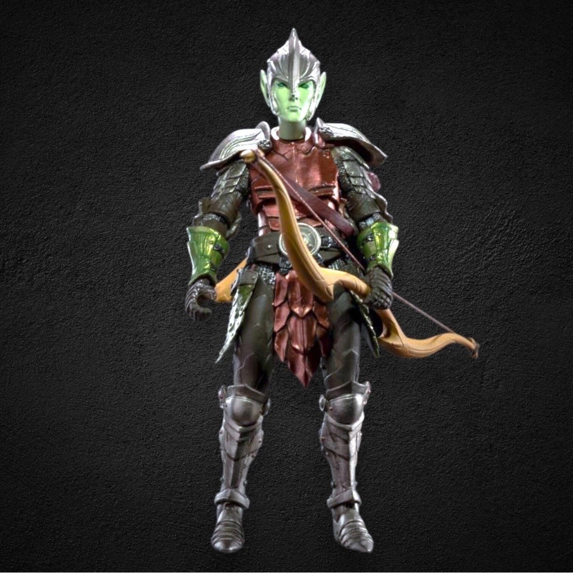 Mythic Legions Tactics War Aetherblade Male Elf Deluxe Legion Builder Bonus Head