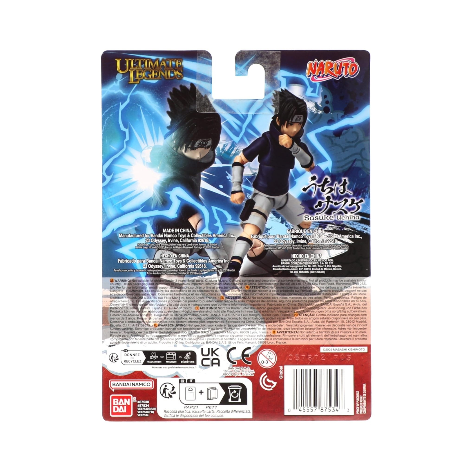 Ultimate Legends – Naruto 5&Prime; Sasuke Uchiha (Young) Action Figure