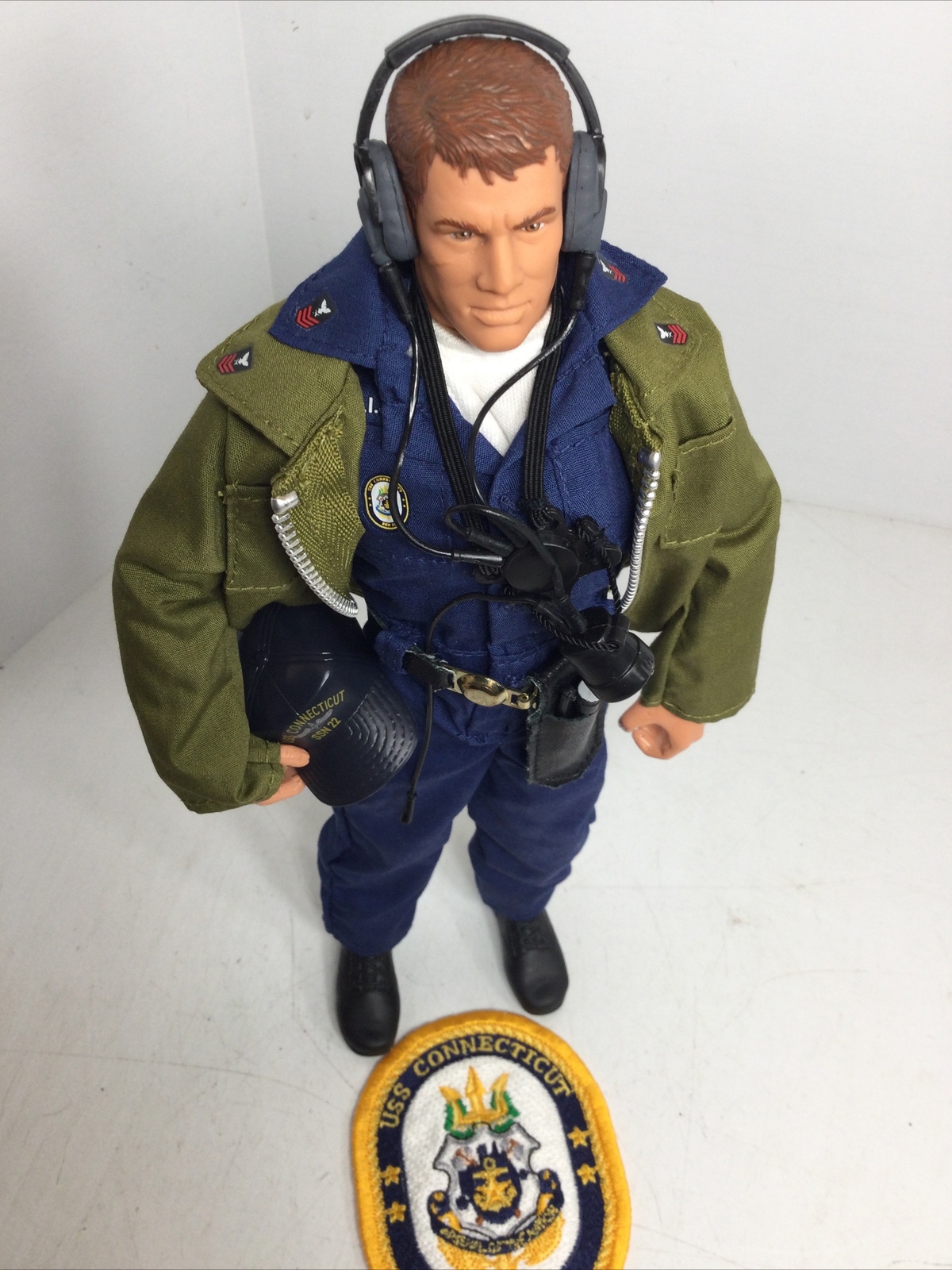 1/6 HASBRO GI JOE US NAVY MODERN SUBMARINE CREWMAN USS CONNECTICUT SSN-22 21ST