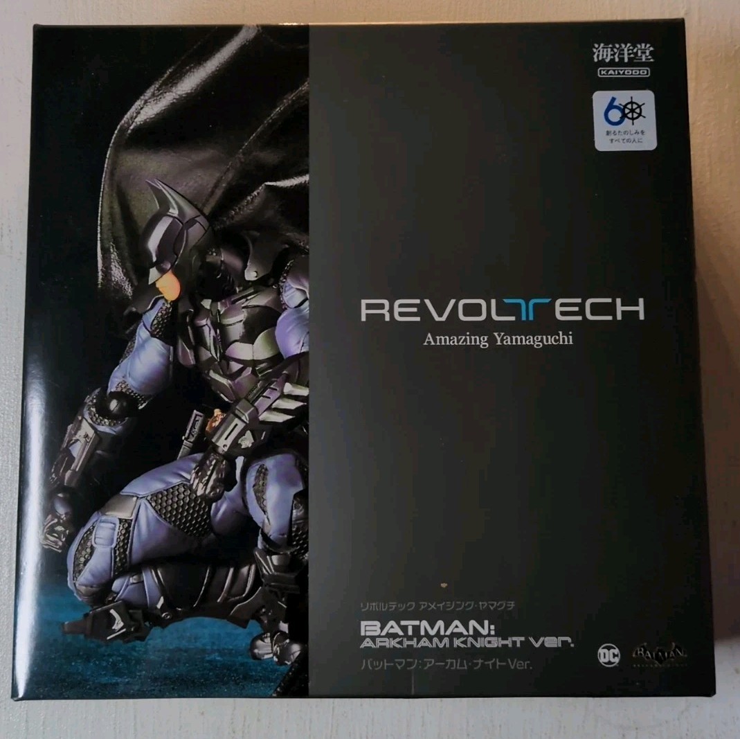 Amazing Yamaguchi Batman Arkham Knight ver. Revoltech Kaiyodo Action Figure New