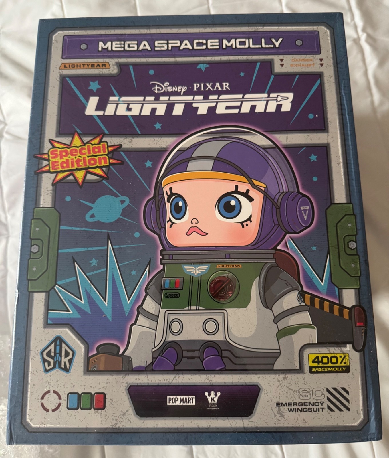 Authentic Mega Space Molly 400% Buzz Lightyear Special Edition Figure Brand New