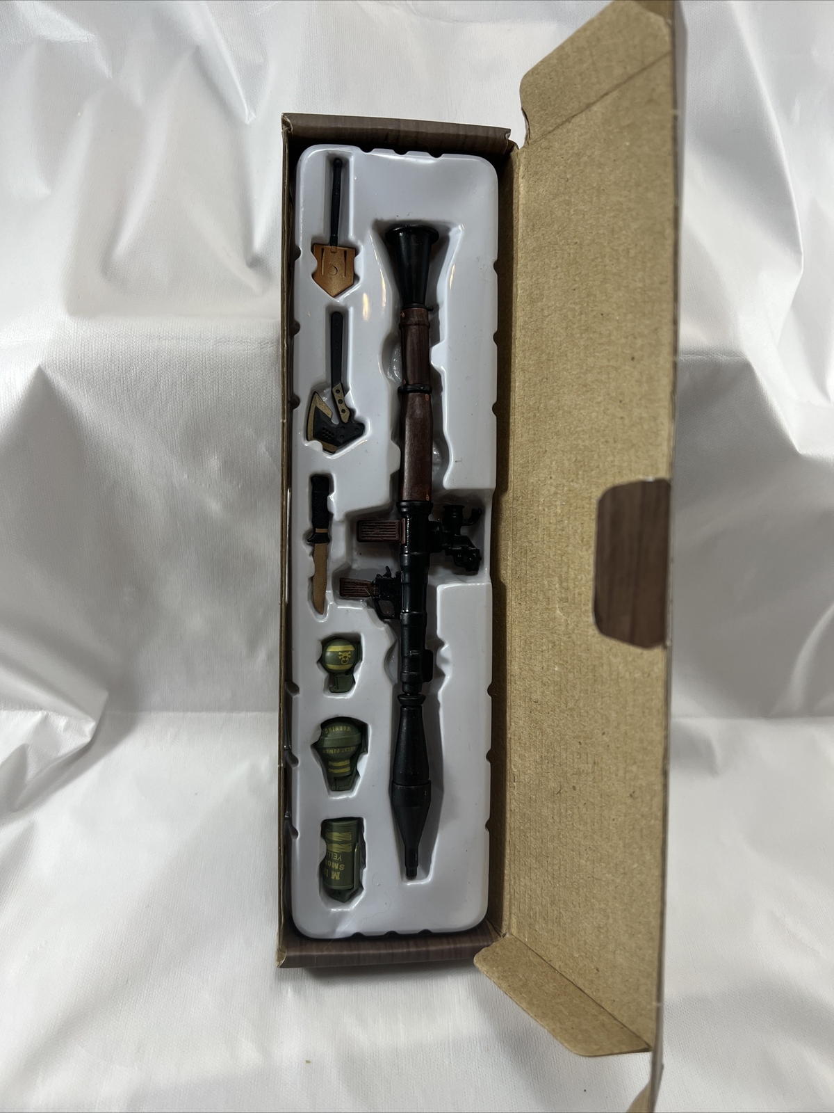 GI Joe Action Figure RPG Rocket Propelled Grenade 4D With Box