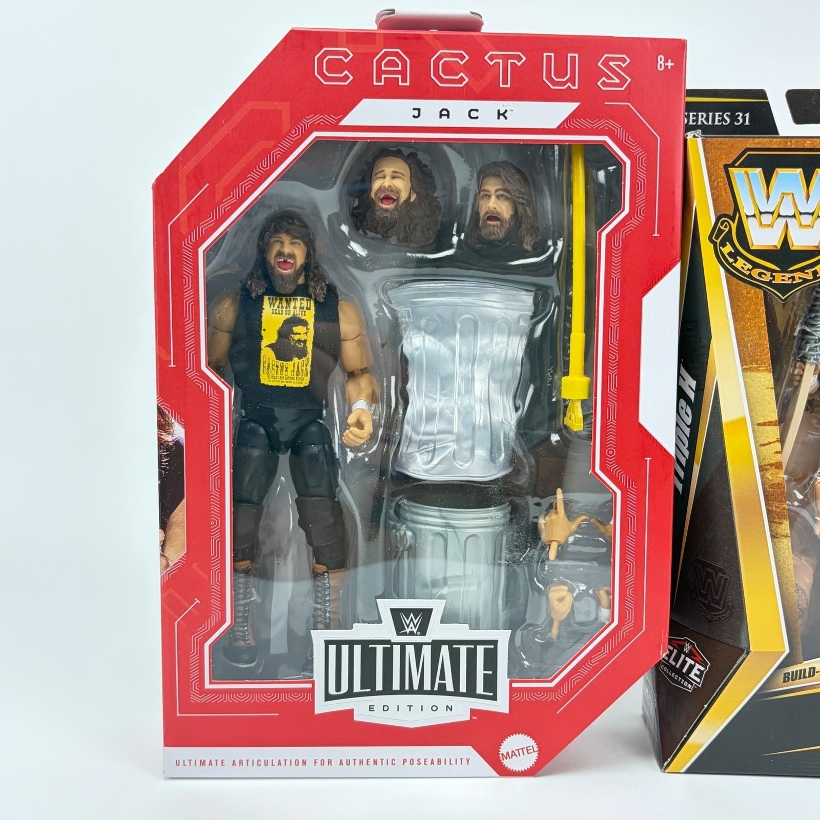 WWE Mattel Ultimate Edition Cactus Jack & Legends Series 31 Triple H Figures New