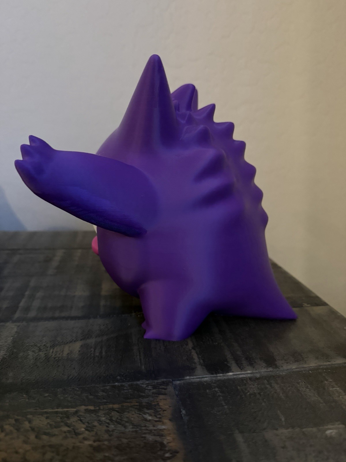 Gengar Pressed Against The Window Figure