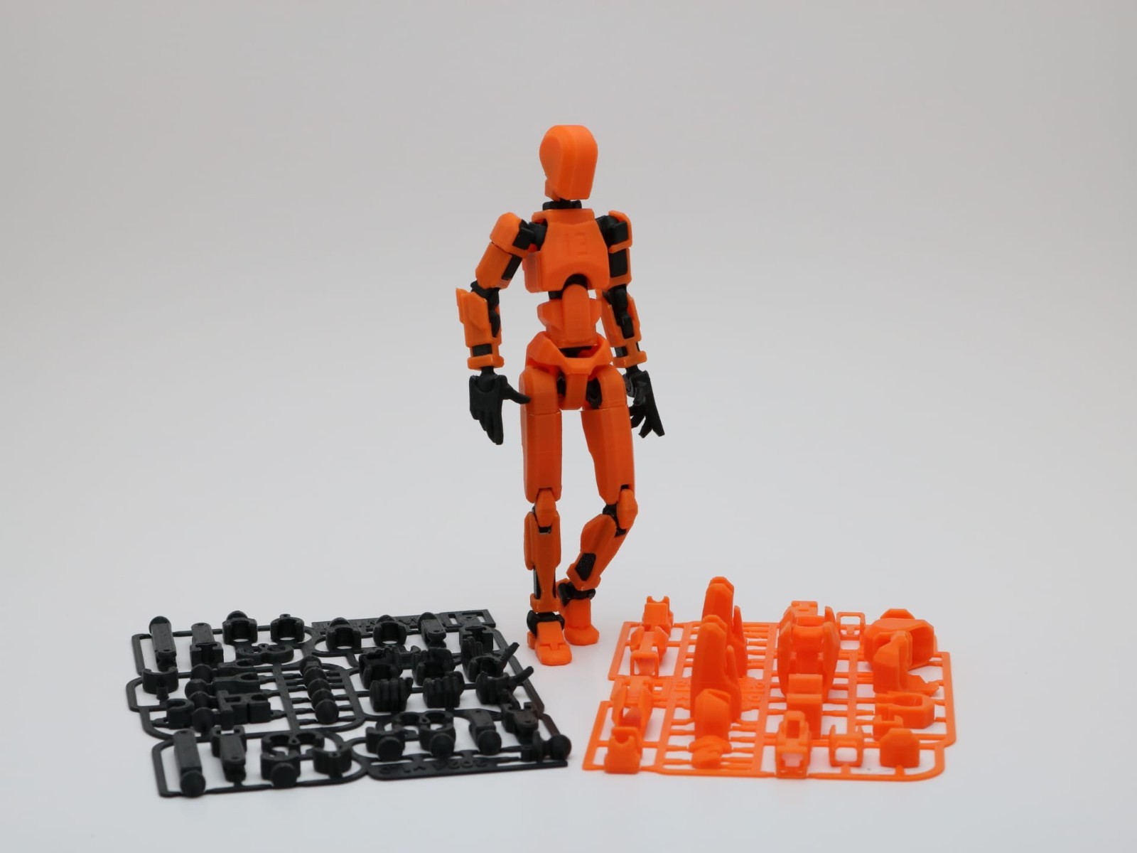 Dummy13 Titan 13 T13 Fully Assembled Action Figure | 3D Printed Articulated Toy