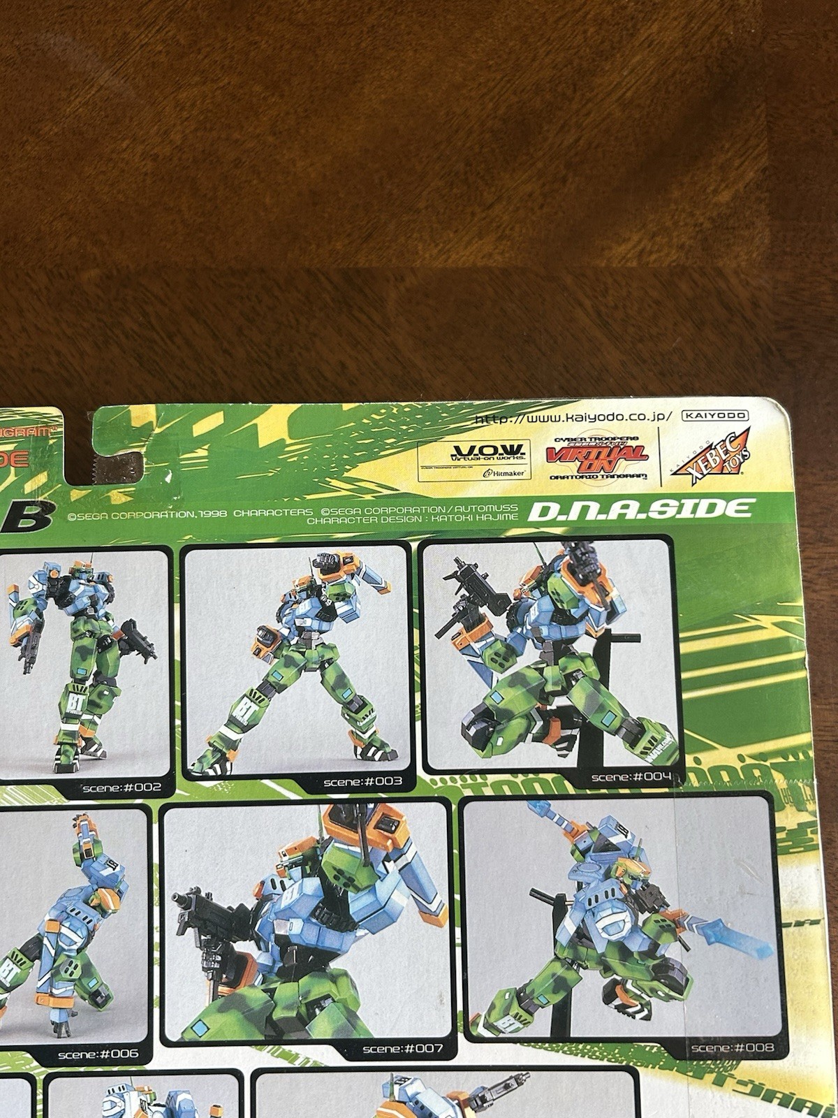 Affirmed the Butler D.N.A.SIDE Cyber Troopers Virtual-On Oratorio Tangram RVR-39
